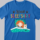 Official Sleepshirt, Girl And Her Dogs, Personalized Dog Breeds T-shirt, Gift For Dog Lovers