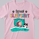 Official Sleepshirt, Old Lady With Her Cats, Personalized Cat Breeds T-shirt, Gift For Cat Lovers