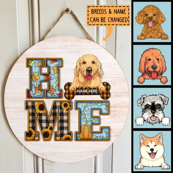 Pawzity Home Signs, Gifts For Dog Lovers, Home With Dog Custom Wooden Signs , Dog Mom Gifts