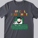 Official Sleepshirt, Man & Pet, Personalized Dog & Cat T-shirt, Gift For Him, T-shirt For Pet Lovers