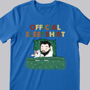 Official Sleepshirt, Man & Pet, Personalized Dog & Cat T-shirt, Gift For Him, T-shirt For Pet Lovers