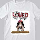One Loved Cat Mama, Girl & Cats, Personalized Cat Breeds T-shirt, T-shirt For Cat Lovers, Cat Moms Gifts