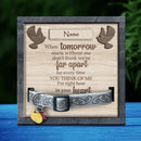 I'm Right Here In Your Heart, Pet Memorial Keepsake, Personalized Pet Name Collar Sign, Gifts For Loss Of Pet