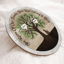 Pawzity Personalized Family Sign, Gifts For Family, The Roots Of Our Family Tree Run Strong And Deep Custom Wood Signs