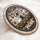 Pawzity Custom Wooden Signs, Gifts For Cat Lovers, It's Not Drinking Alone If The Cats Are Home , Cat Mom Gifts
