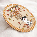 Pawzity Fall Welcome Signs, Gifts For Cat Lovers, Hello Fall Custom Wooden Signs , Cat Mom Gifts