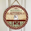 Pawzity Grandma's Kitchen Sign, Wooden Signs For Kitchen, Homemade With Love