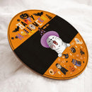 Halloween Welcome Sign For Front Door, Happy Halloween Gifts For Cat Lovers, Custom Wooden Signs , Cat Mom Gifts