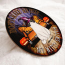 Halloween Welcome Door Signs, Halloween Decorations For Cat Lovers, Don't Make Us Flip Our Witch Switches , Cat Mom Gifts