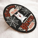 Halloween Welcome To Our Haunted House Sign, Halloween Decorations For Cat Lovers, Spiderweb Welcome Door Signs , Cat Mom Gifts
