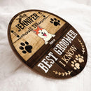Pawzity Custom Wooden Signs, Gifts For Dog Lovers, The Best Groomer We Know Personalized Wood Sign , Dog Mom Gifts