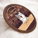 Pawzity All Guests Must Be Approved By The Cats Signs, Gifts For Cat Lovers, Welcome Sign For Front Door , Cat Mom Gifts