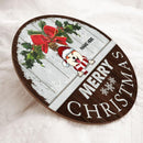 Christmas Door Decorations, Gifts For Dog Lovers, Merry Christmas White Wood Wall Welcome Door Signs , Dog Mom Gifts