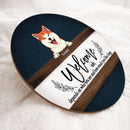 Pawzity Welcome Door Signs, Gifts For Dog Lovers, Welcome-ish Depends On Who You Are And How Much You Like Dogs , Dog Mom Gifts