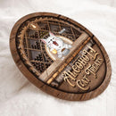 Pawzity Hope You Brought Alcohol & Cat Treats Funny Signs, Gifts For Cat Lovers, Brick Wall And  Wine Cabinet , Cat Mom Gifts