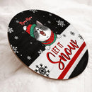Christmas Door Decorations, Gifts For Cat Lovers, Merry Christmas Black & White Background Custom Door Signs , Cat Mom Gifts
