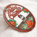 Christmas Door Decorations, Gifts For Cat Lovers, Merry Christmas Floral Welcome Door Signs , Cat Mom Gifts