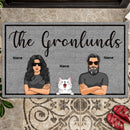 Pawzity Personalized Doormat, Gifts For Pet Lovers, The Gronlunds Outdoor Door Mat, Housewarming Gifts