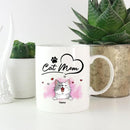 Personalized Cat Breeds Mug, Gifts For Cat Moms, Cat Mom & Heart Mug, Gifts For Mother's Day