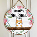 Pawzity Custom Wooden Signs, Gifts For Pet Lovers, She Shed Vintage Signs, Personalized Housewarming Gifts