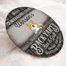 Pawzity Custom Wooden Signs, Gifts For Pet Lovers, Welcome To My Backyard Bar & Grill Personalized Wood Sign