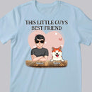 Personalized Dog Breeds T-shirt, Gifts For Dog Lovers, This Little Guy's Best Friend, Gifts For Son