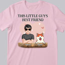Personalized Dog Breeds T-shirt, Gifts For Dog Lovers, This Little Guy's Best Friend, Gifts For Son