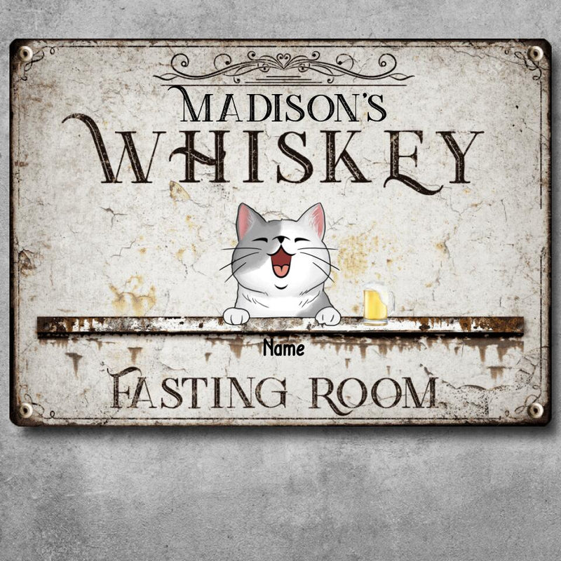 Pawzity Metal Bar Signs, Gifts For Pet Lovers, Whiskey Fasting Room Vintage Signs, Personalized Housewarming Gifts