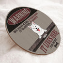 Pawzity Custom Wooden Sign, Gifts For Dog Lovers, We Have Dogs They Have Hair They Slober They Bark Warning Signs