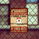 Pawzity Metal Yard Sign, Gifts For Dog Lovers, We Have Dogs They Have Hair They Slober Funny Warning Signs
