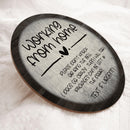 Pawzity Personalized Wood Signs, Gifts For Dog Lovers, Working From Home Please Don't Knock Or Ring The Bell Text If Urgent