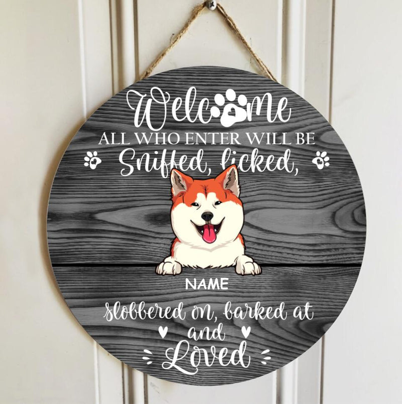 Dog Name Sign Pet Name Sign Dog Mom Gift Pet Lover Gift Custom Dog Sign Dog  Wall Art Dog Decor Wooden Wall Art Pet Wood Sign Dog Room Decor