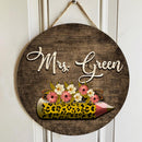 Personalized Name Pencil Teacher Name Signs For Door Decor - Best Gift For Teacher