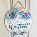 Personalized Name Classroom Teacher Door Hanger - Appreciation Gifts For Teachers