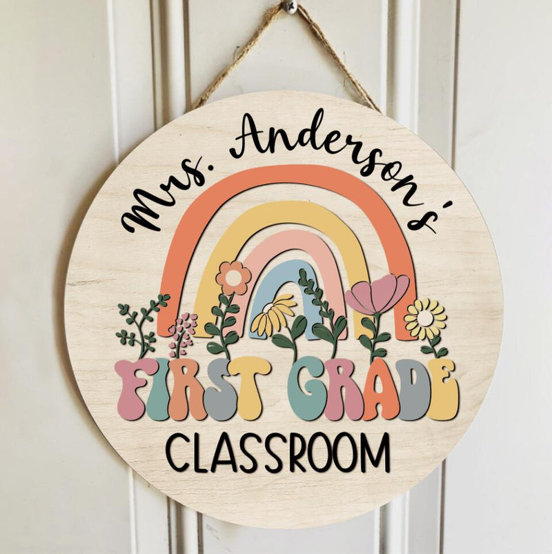 Personalized Name Welcome Classroom Signs For Teachers - Good Gifts For Teachers