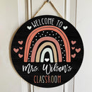 Personalized Name Welcome Classroom Signs For Teachers - Best Gift Ideas For Teachers