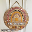 Personalized Name Classroom Signs For Teachers Door Decor - Back To School Gift Ideas For Teachers