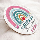 Personalized Teacher Name Signs For Door Decor - Rainbow Back To School Gifts For Teachers