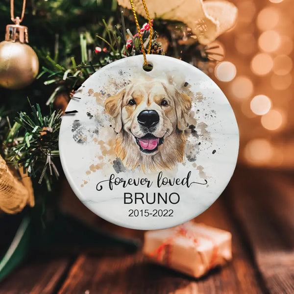 Pet Portrait Ornament