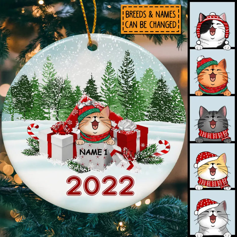 Personalized Christmas Tree Gift Box