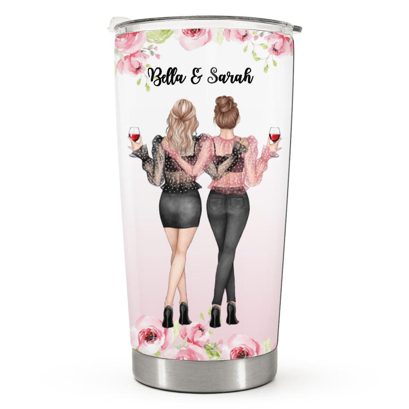 Happy Birthday To My Best Friend Personalized Custom Tumbler Bir