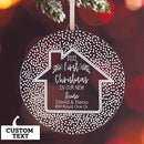 2022 First Christmas in New Home Ornament, Personalized New Home Christmas Ornament, First Home Ornament, Real Estate Gifts, Christmas Gift