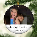 Custom Photo Ornament for Best Friend, Best Friend Ornament, Custom Christmas Ornament, Best Friend Gift, Bestie Gifts, Christmas Gifts