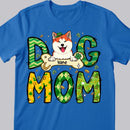St Patrick's Day Dog Mom T-Shirt, Personalized Dog Shirt, Dog St Patricks Day Shirt, Custom Dog Mom Shirt, Dog Lovers Shirt, Dog Mom Gift