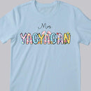 Easter Teacher Shirt, Personalized Teacher Shirt, Easter Shirt, Custom Teacher Shirts for Easter, Easter Bunny Shirt, Teacher Easter Gift