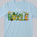 St Patricks Day Teacher Shirt, Personalized Name Teacher Shirt, Teacher Gift, Irish Teacher T-Shirt, Cute St Patricks Day Shirt for Teacher