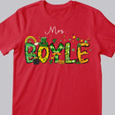 St Patricks Day Teacher Shirt, Personalized Name Teacher Shirt, Teacher Gift, Irish Teacher T-Shirt, Cute St Patricks Day Shirt for Teacher