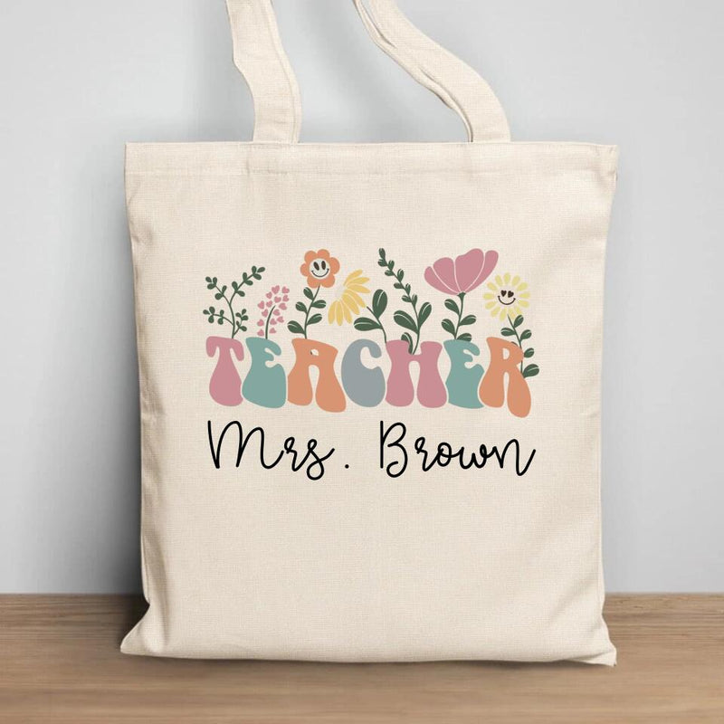 Personalized Tote Bags, School Supplies, Back to School, Custom School Tote  Bags, Teacher Bags, Personalized Gifts, Custom Tote Bags 