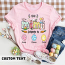 Easter Mimi Shirt, Personalized Grandma Shirt, This Mimi Belongs To Kids Names Shirt, Easter Shirt, Easter Gift for Mimi, Mimi Bunny Shirt