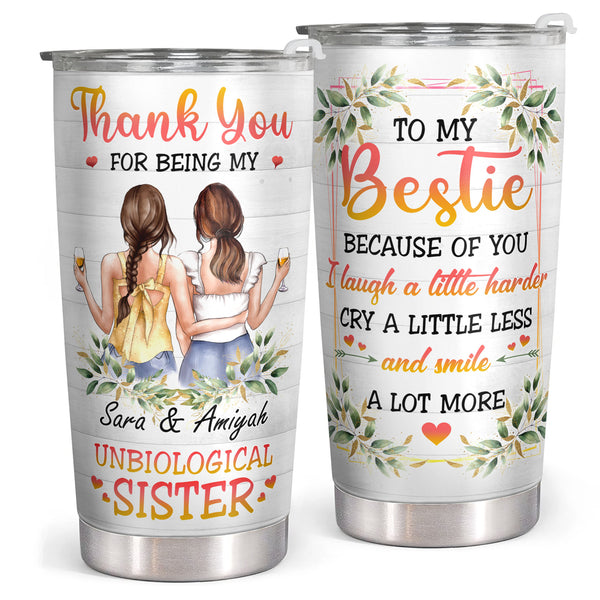 Custom Best Friend Tumbler Best Friend Mug Best Friend Wine Tumbler  Personalized Best Friend Gift Best Friends Forever Friendship 